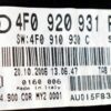 Instrumentenkombination AUDI A6 C6 (4F2) 2.0 TDI – Bild 2