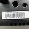 Instrumentenkombination MERCEDES-BENZ C-KLASSE – Bild 2