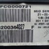 Instrumentenkombination RENAULT MEGANE II – Bild 2