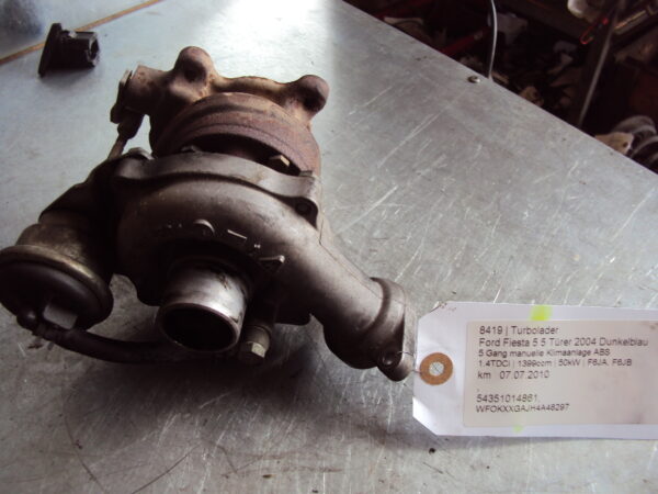 Turbolader FORD FIESTA 2001-2008 54351014861
