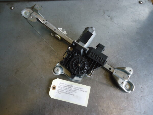 Fensterhebermotor hinten rechts OPEL ASTRA 2005-2010 13100424RH