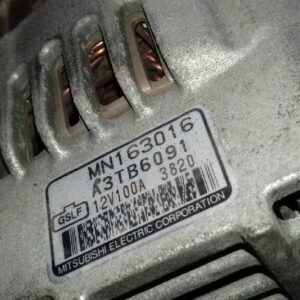 Lichtmaschine MITSUBISHI OUTLANDER 2005 MN163016