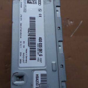 Elektronik Modul AUDI A5 2011 4G0035061G