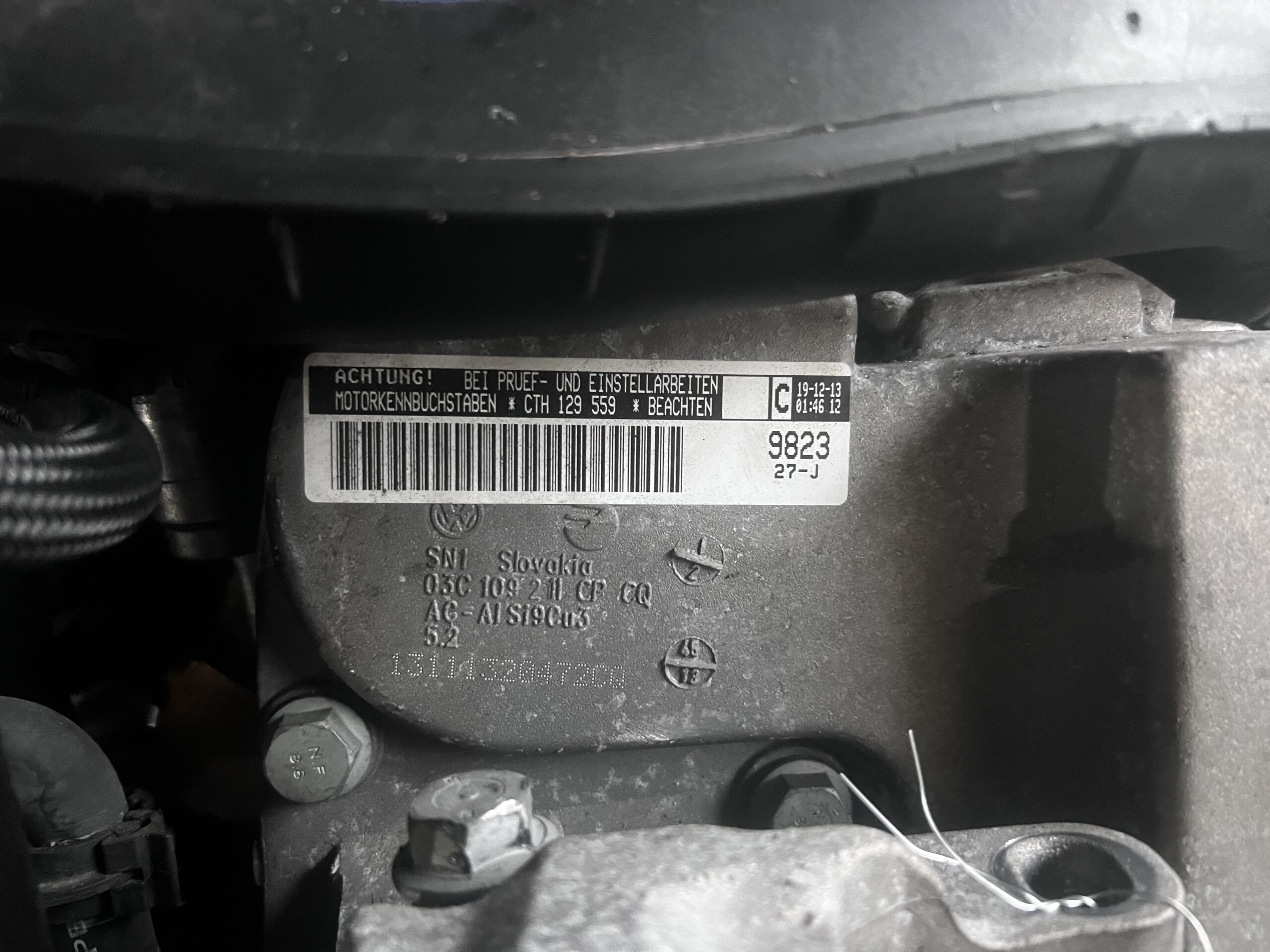 Motor CTHC VW Seat Skoda CTHC 1.4 TSI 50000Km 2014 Benzin – Bild 4