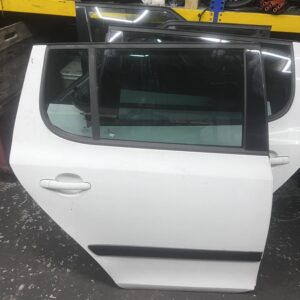 Tür Hinten Rechts Skoda Fabia 2012 weiss