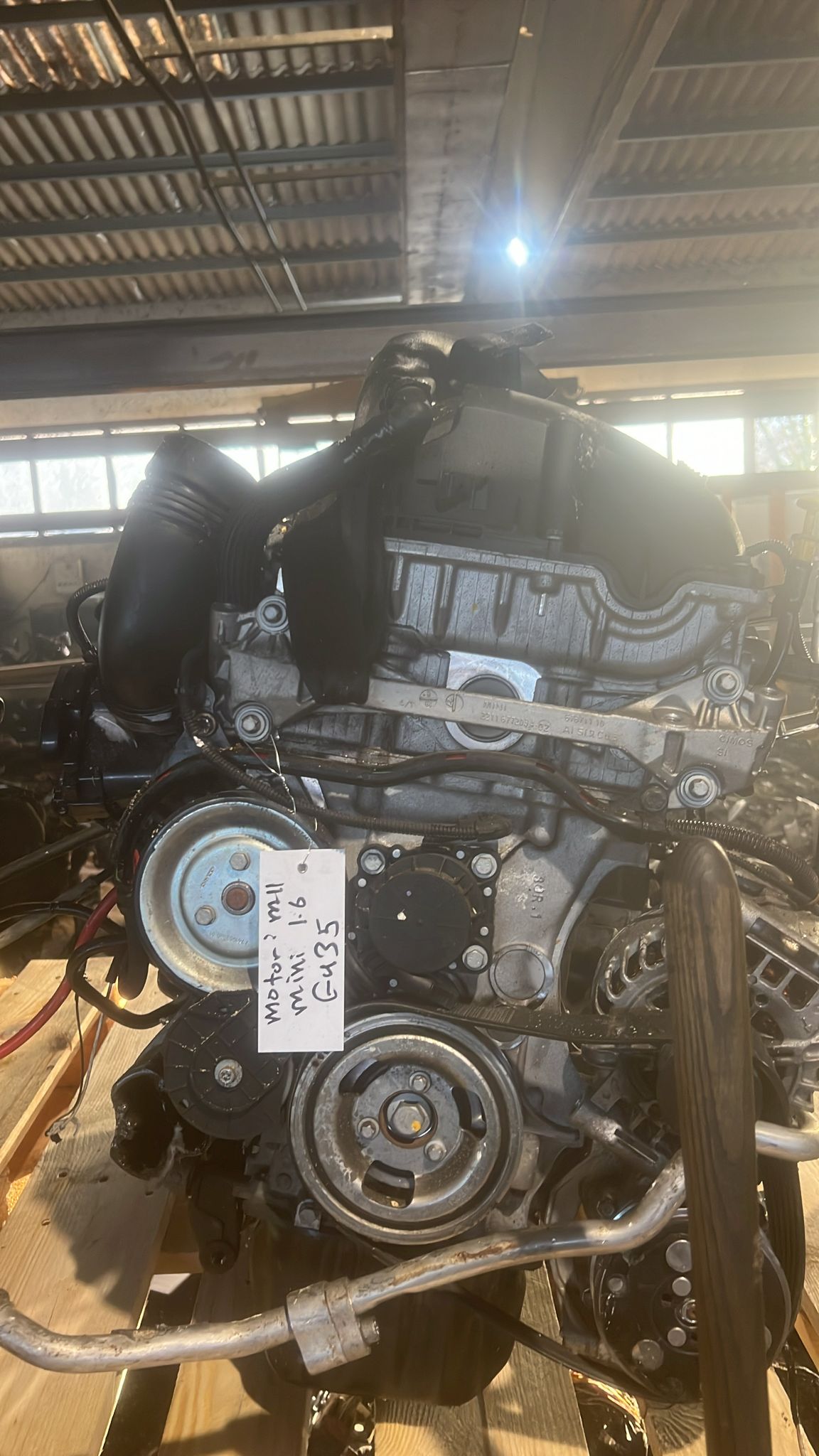 Motor/ Mini cooper / 1.6 B / GU35