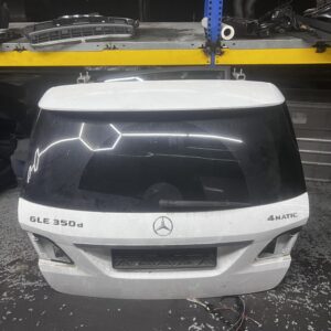 Heckklappe Mercedes GLE weiss 2015