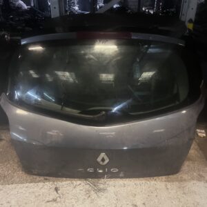 Heckklappe von einem Renault Clio 2006 grau