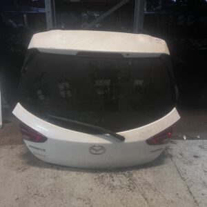 HECKKLAPPE MAZDA 2 2014 WEISS