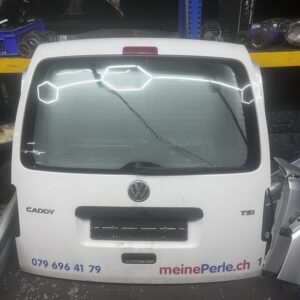 HECKKLAPPE VW CADDY 2008 WEISS