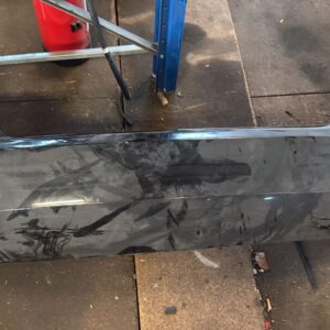 Stossstange Hinten Skoda Fabia 2010 5 Türe Schwarz