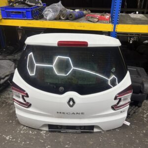 heckklappe renault megane 2013 weiss
