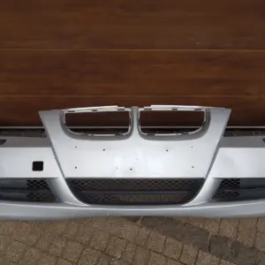 stoßstange vorne bmw e90 silber xenon 2007