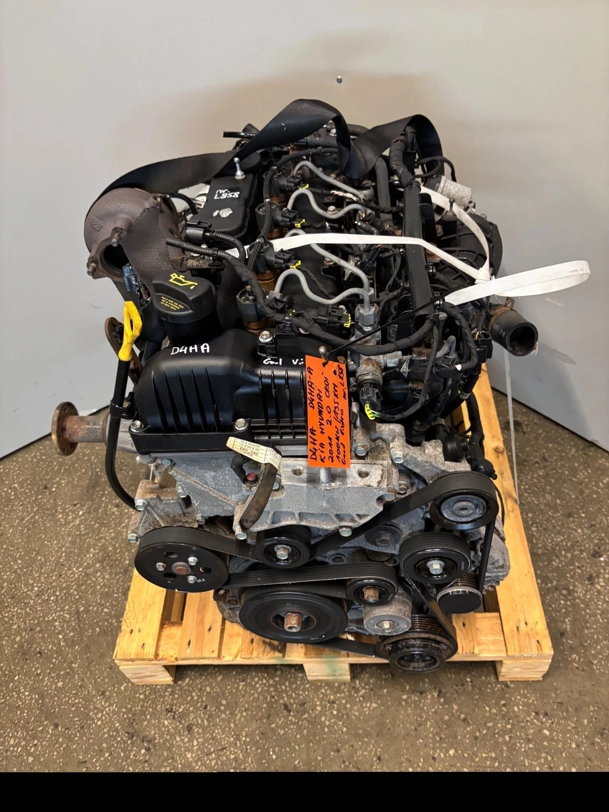 Motor komplett D4HA Hyundai kia 2.0 CRDi 1 BJ 2011 – Bild 2